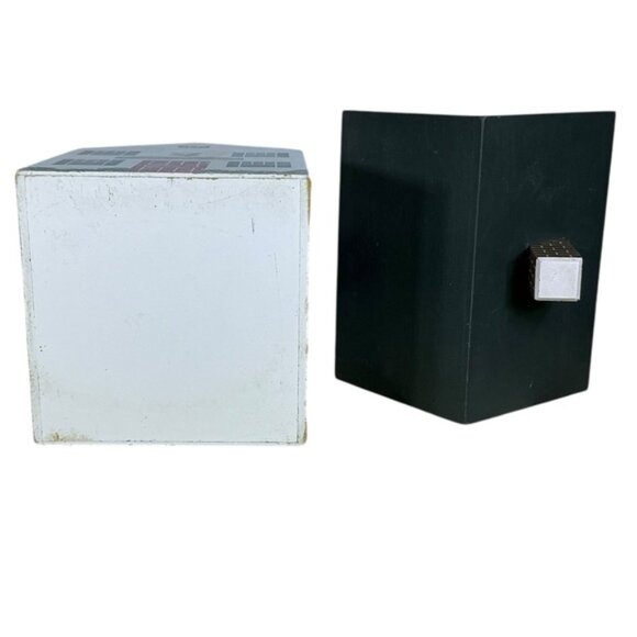 Vintage Cookie Cottage Canister Hand Painted Wood Container Dutch Farmhouse - Picture 8 of 16